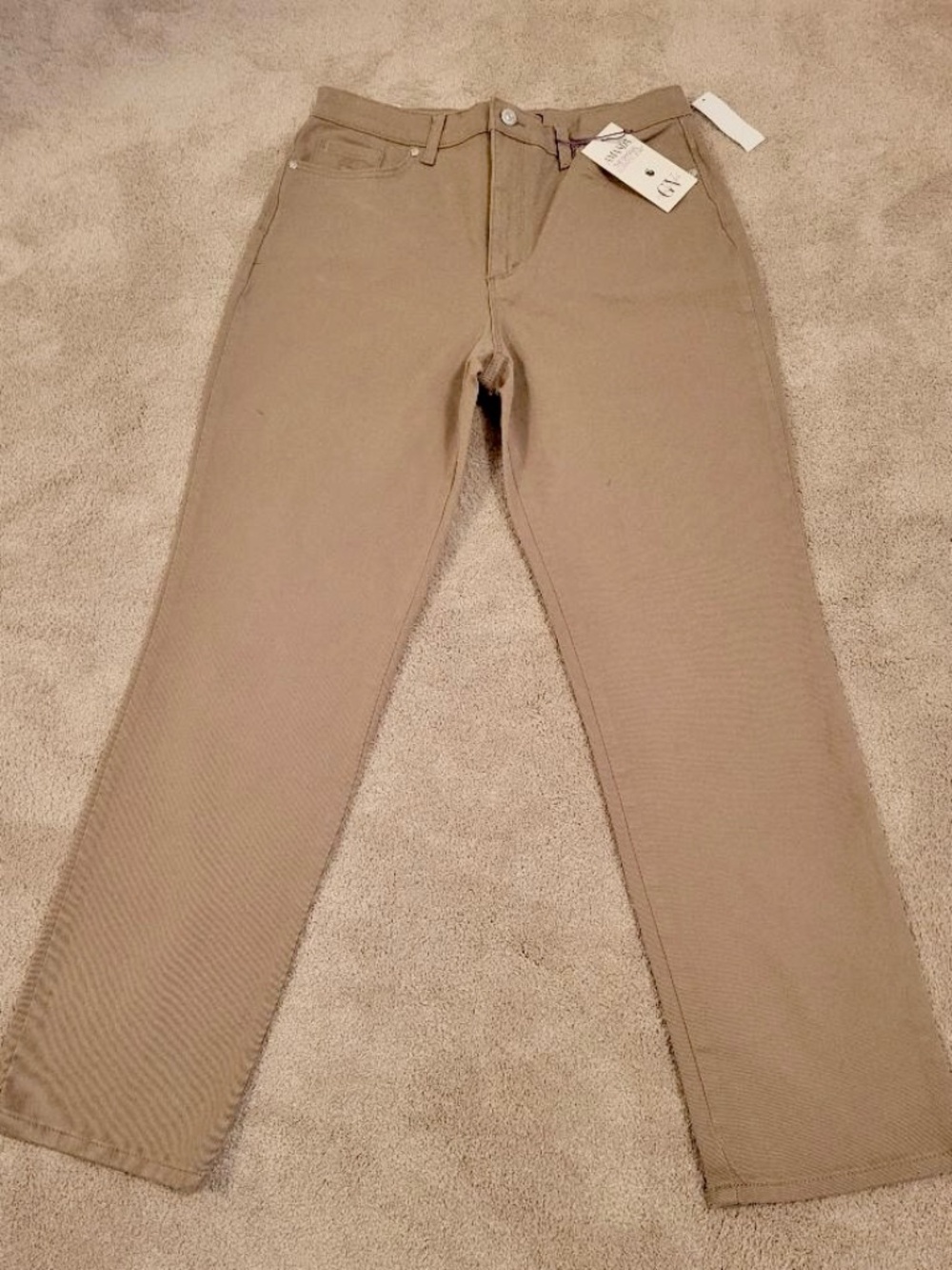 GLORIA VANDERBILT Amanda Jeans For Women Size 10 Hazelnut